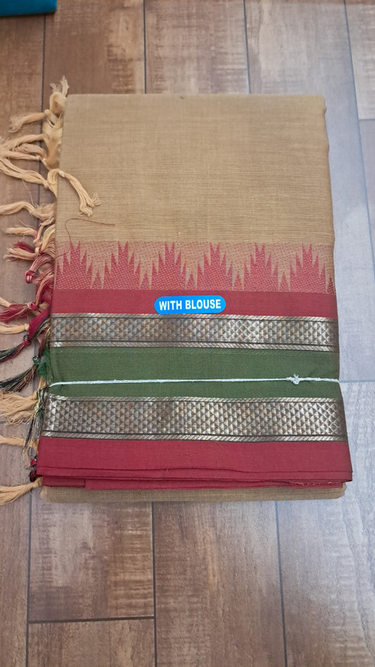 Chettinad Cotton Sarees with blouse