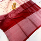 Handloom pure soft cotton original dhonekhali sarees