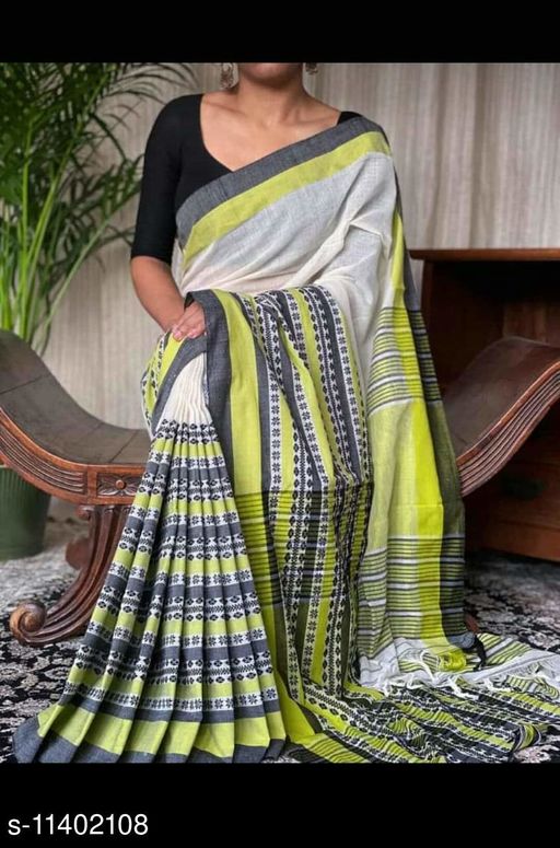 😍 *Begampuri Handloom Saree