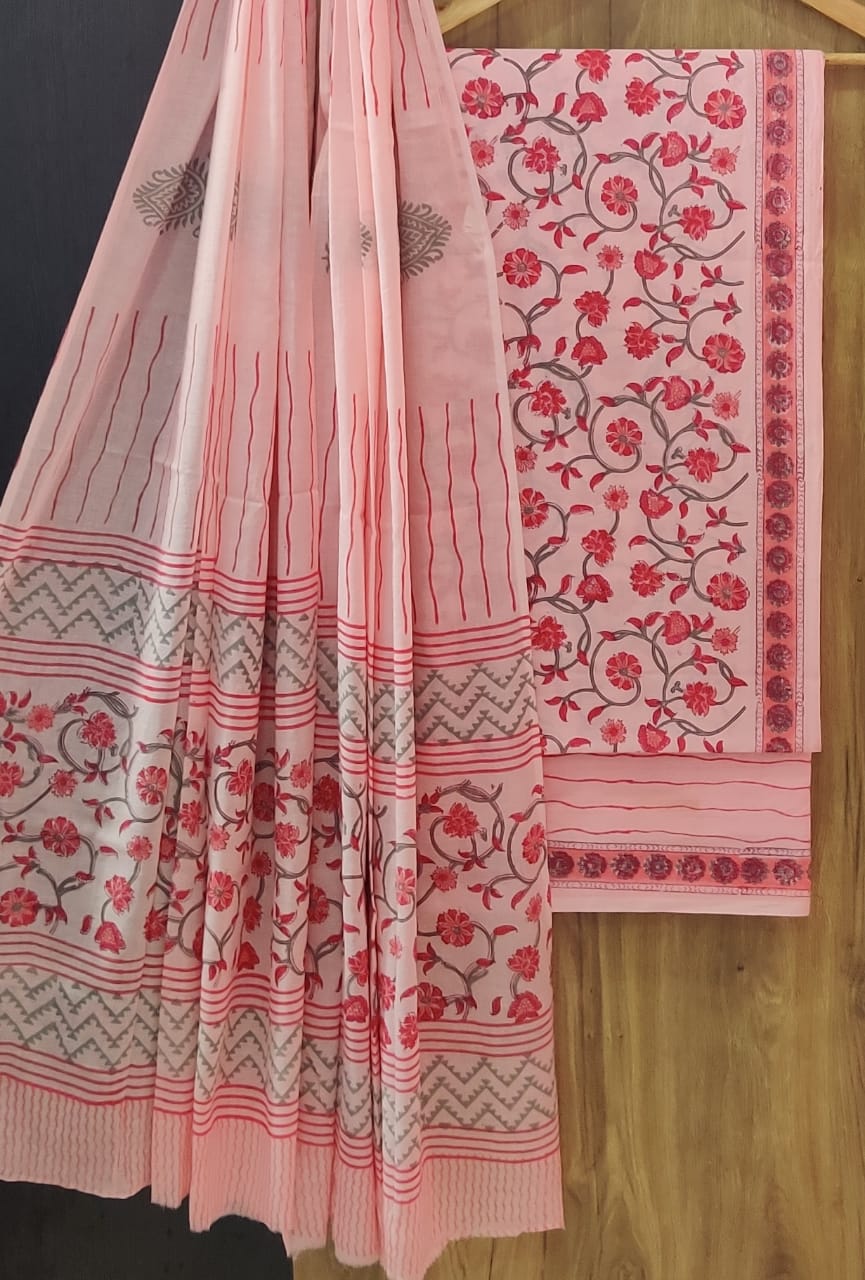 Cotton salwar suit Materials