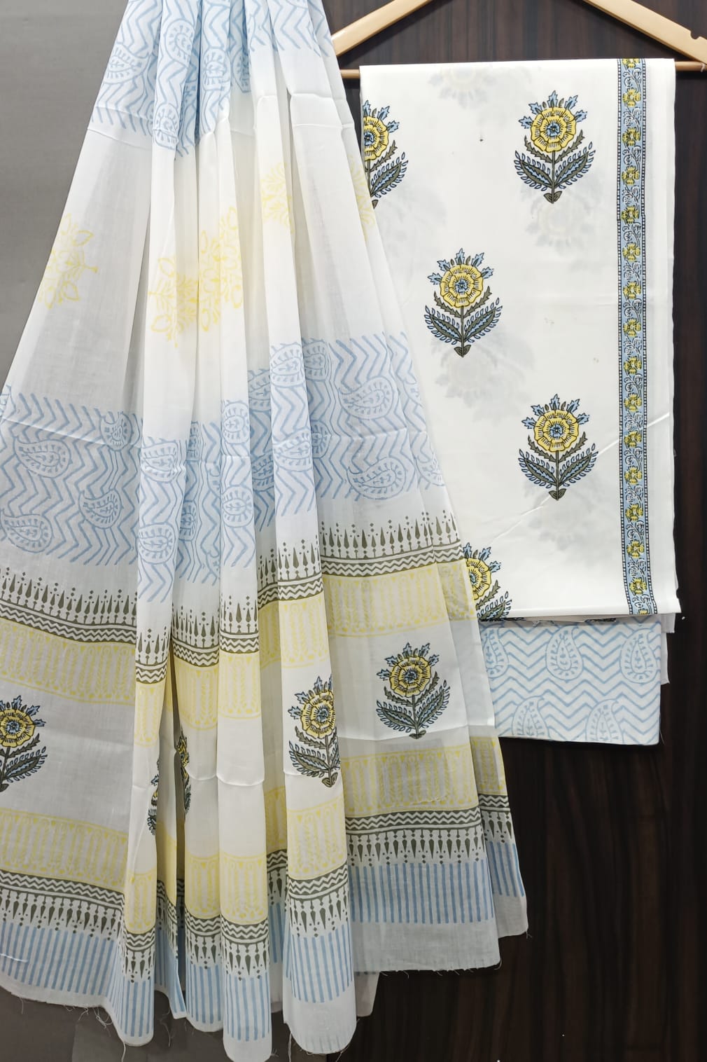 Cotton salwar suit Materials