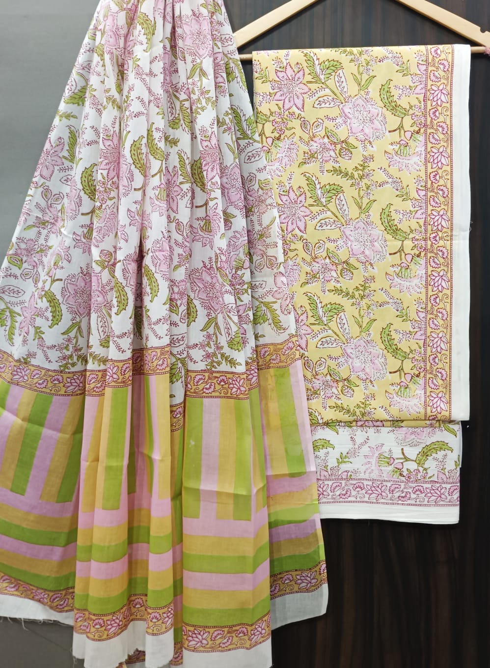 Cotton salwar suit Materials