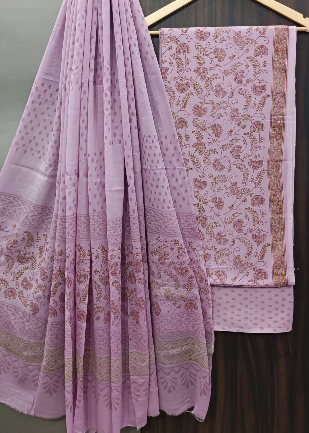 Cotton salwar suit Materials