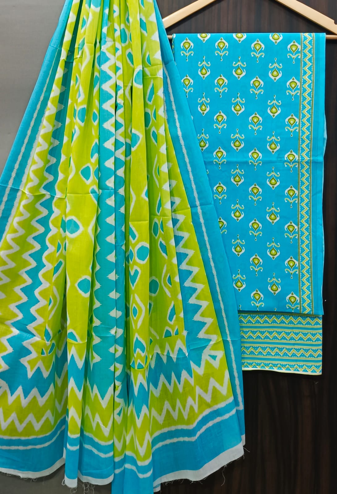 Cotton salwar suit Materials