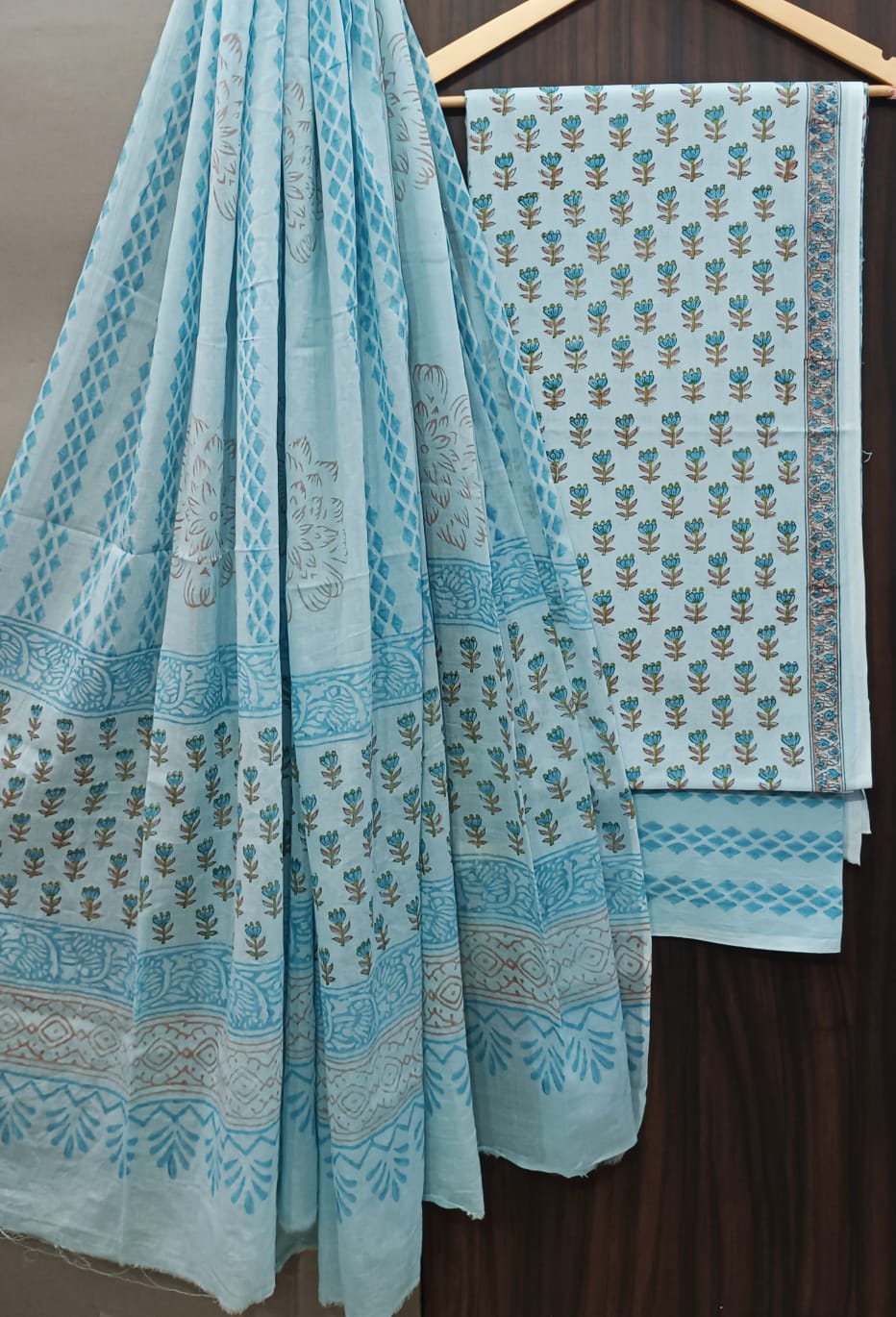 Cotton salwar suit Materials