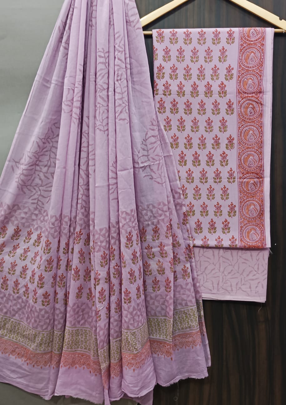 Cotton salwar suit Materials