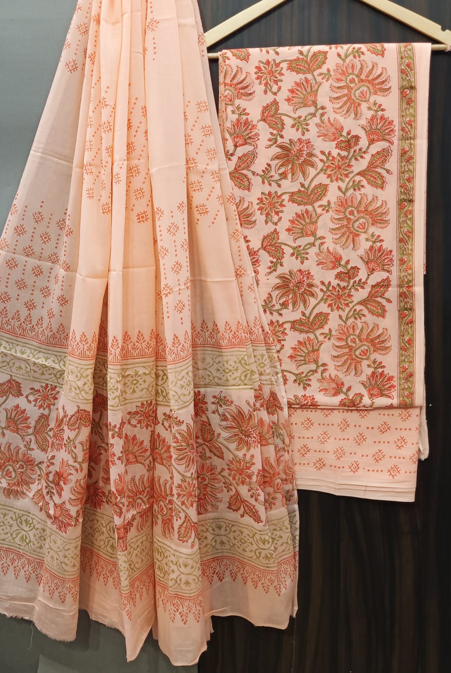 Cotton salwar suit Materials