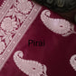 Pure Mashru Silk Saree Zari Work Saree