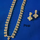 Elegant Haram set studded with AD stones