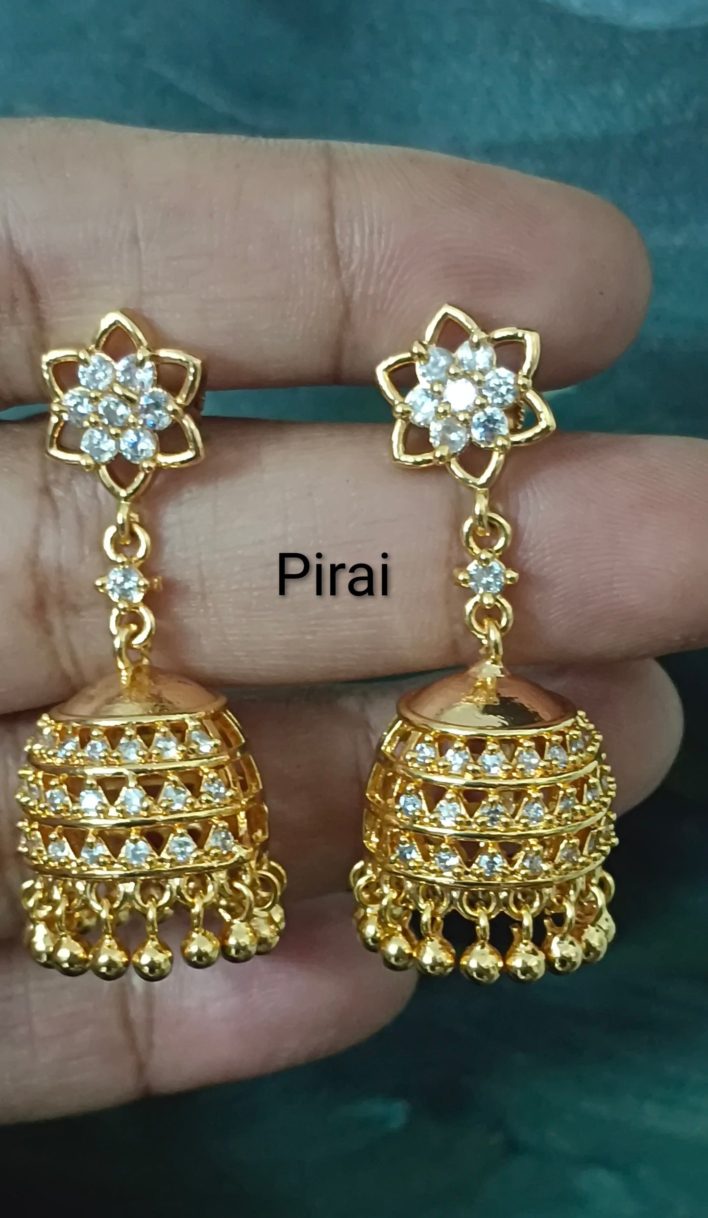 Beautiful Jumki with AD stones