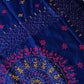 Assam silk Hand stitch Kantha work saree