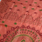 Assam silk Hand stitch Kantha work saree