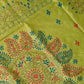 Assam silk Hand stitch Kantha work saree