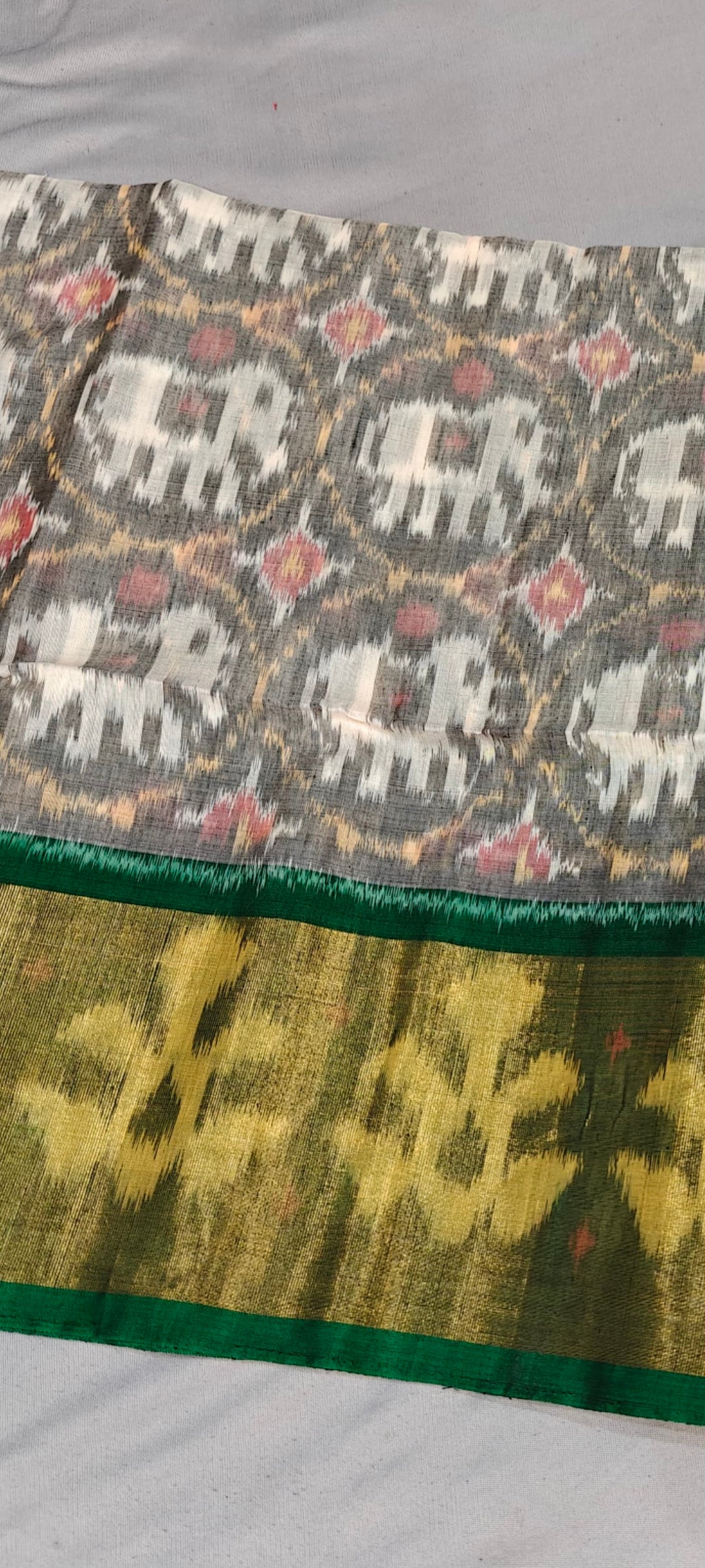 Pochampally Ikkat SICO Silk Handloom Sarees