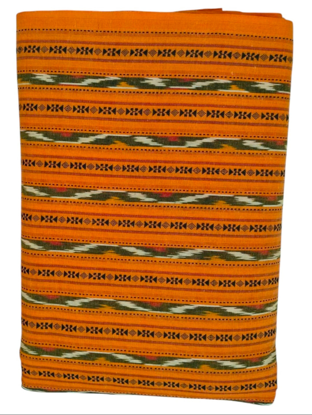 Pure Ikkat dobby cotton fabric material