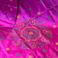 Stunning Assam silk with Kantha hand-stitch work