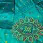 Stunning Assam silk with Kantha hand-stitch work