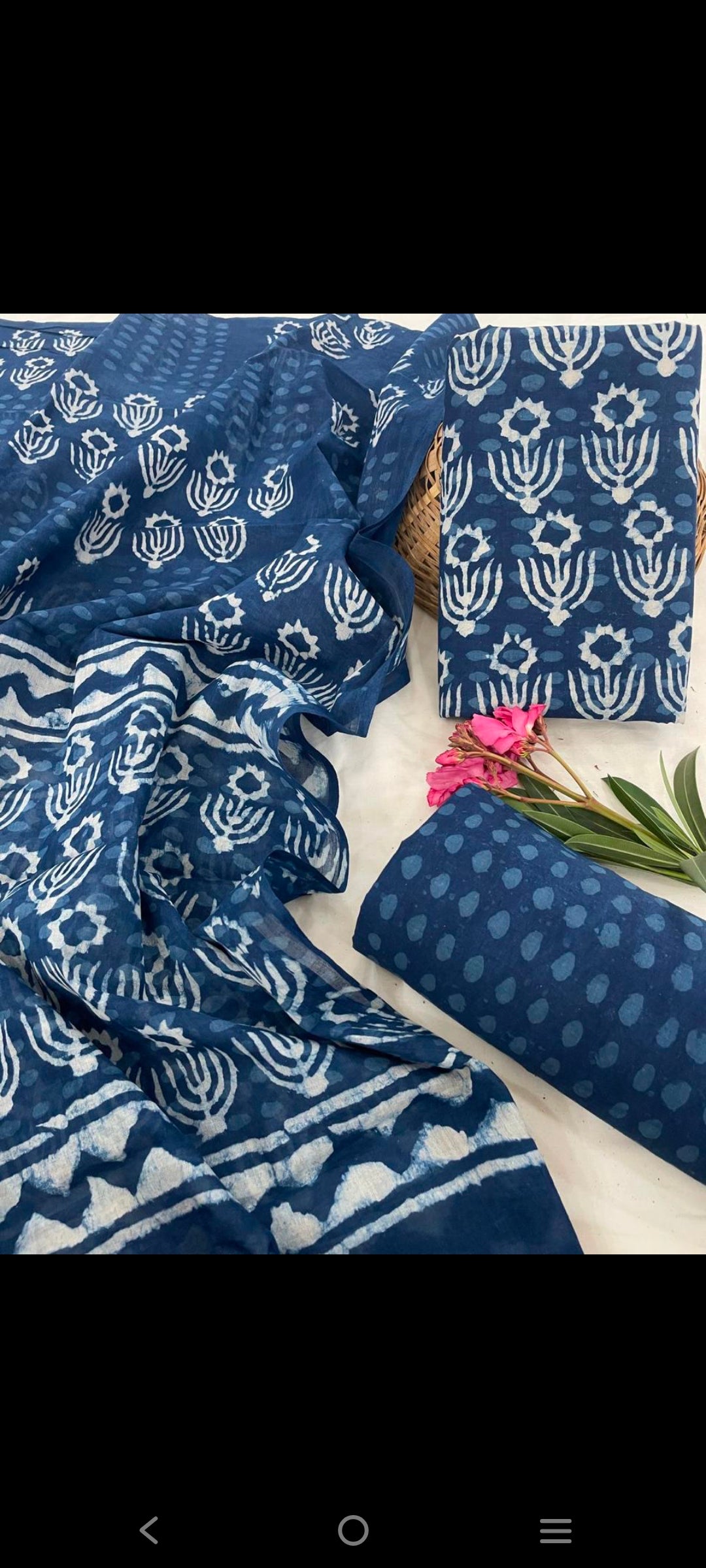 Cotton salwar suit Materials