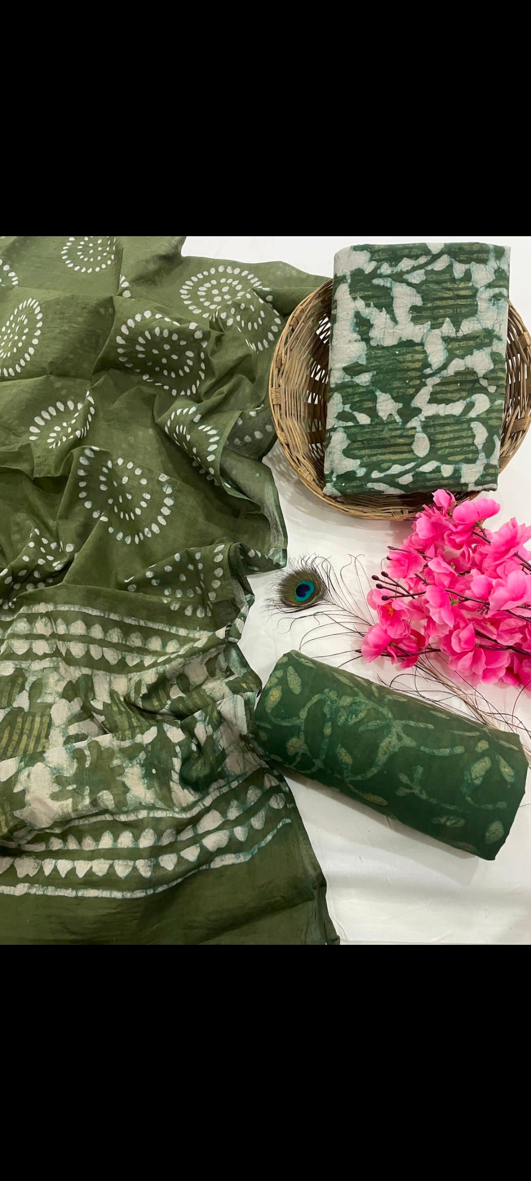 Cotton salwar suit Materials