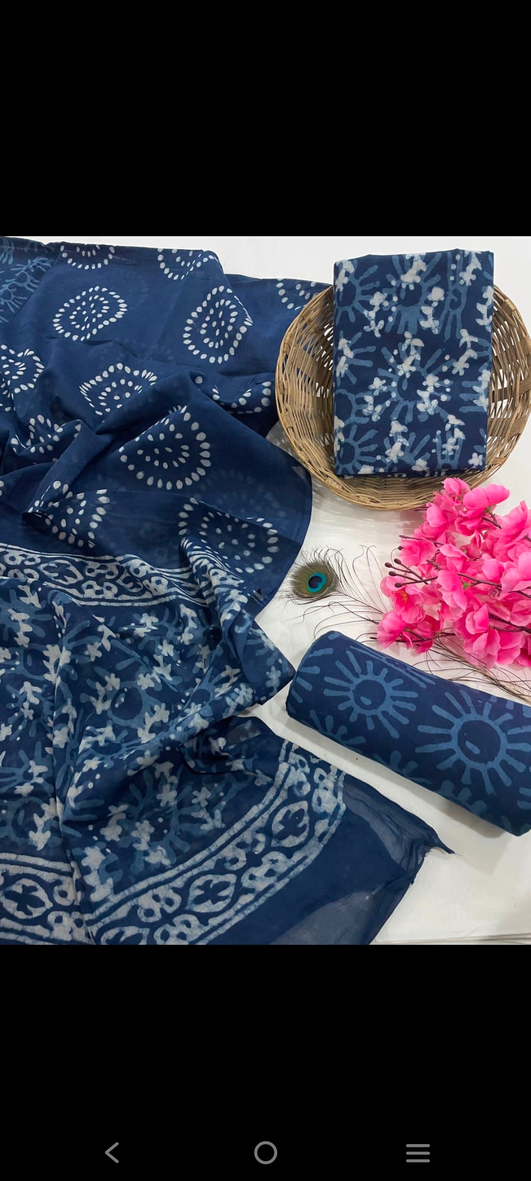 Cotton salwar suit Materials