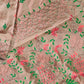 Assam silk Hand stitch Kantha work saree