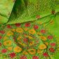 Assam silk Hand stitch Kantha work saree