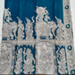 Elegant Silk kalamkari saree with big Nizam border