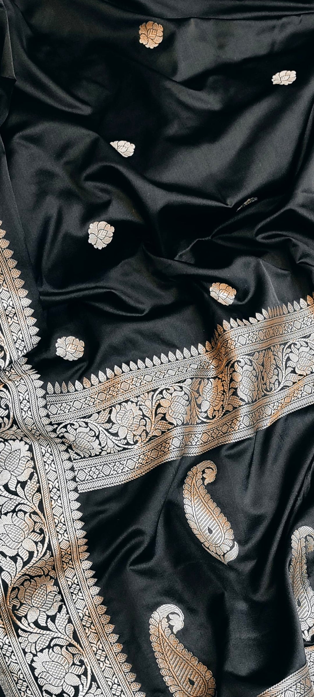 Pure Mashru Silk Saree Zari Work Saree