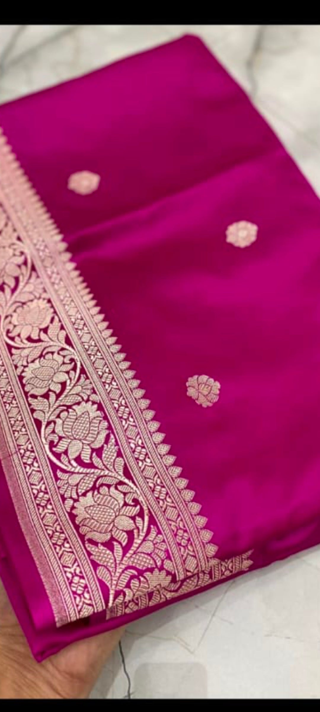 Pure Mashru Silk Saree Zari Work Saree