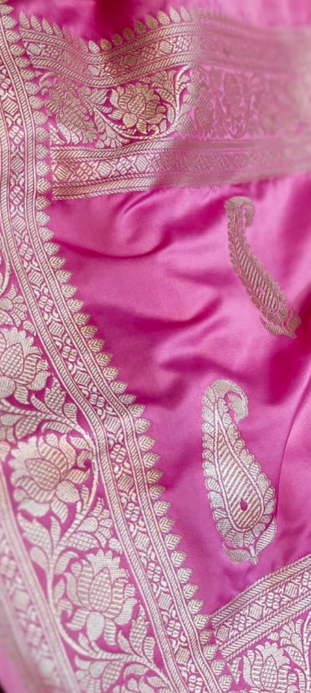 Pure Mashru Silk Saree Zari Work Saree