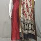 Beautiful Raw Silk top material with Kalamkari Duppatta
