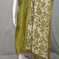 Beautiful Raw Silk top material with Kalamkari Duppatta