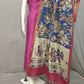 Beautiful Raw Silk top material with Kalamkari Duppatta