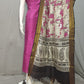 Beautiful Raw Silk top material with Kalamkari Duppatta