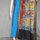 Beautiful Raw Silk top material with Kalamkari Duppatta