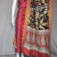 Beautiful Raw Silk top material with Kalamkari Duppatta
