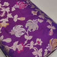 Mashru Banaras Silk Saree with Zari Work And Mina Work