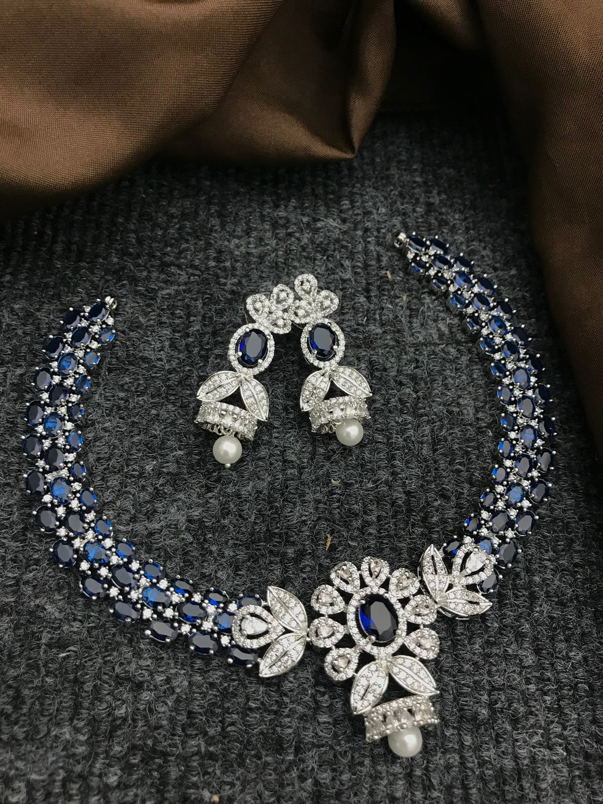 Stunning AD stones Choker set