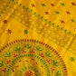 Assam silk Hand stitch Kantha work saree