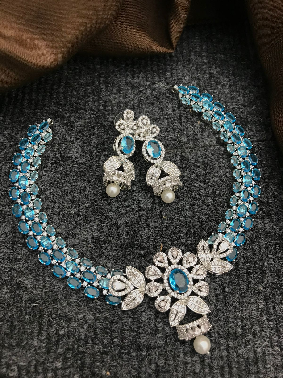 Stunning AD stones Choker set