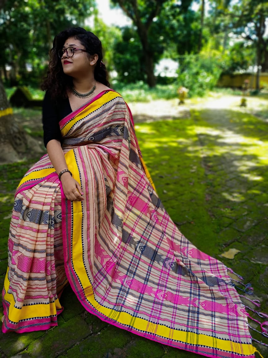 Handloom Khadi Saree