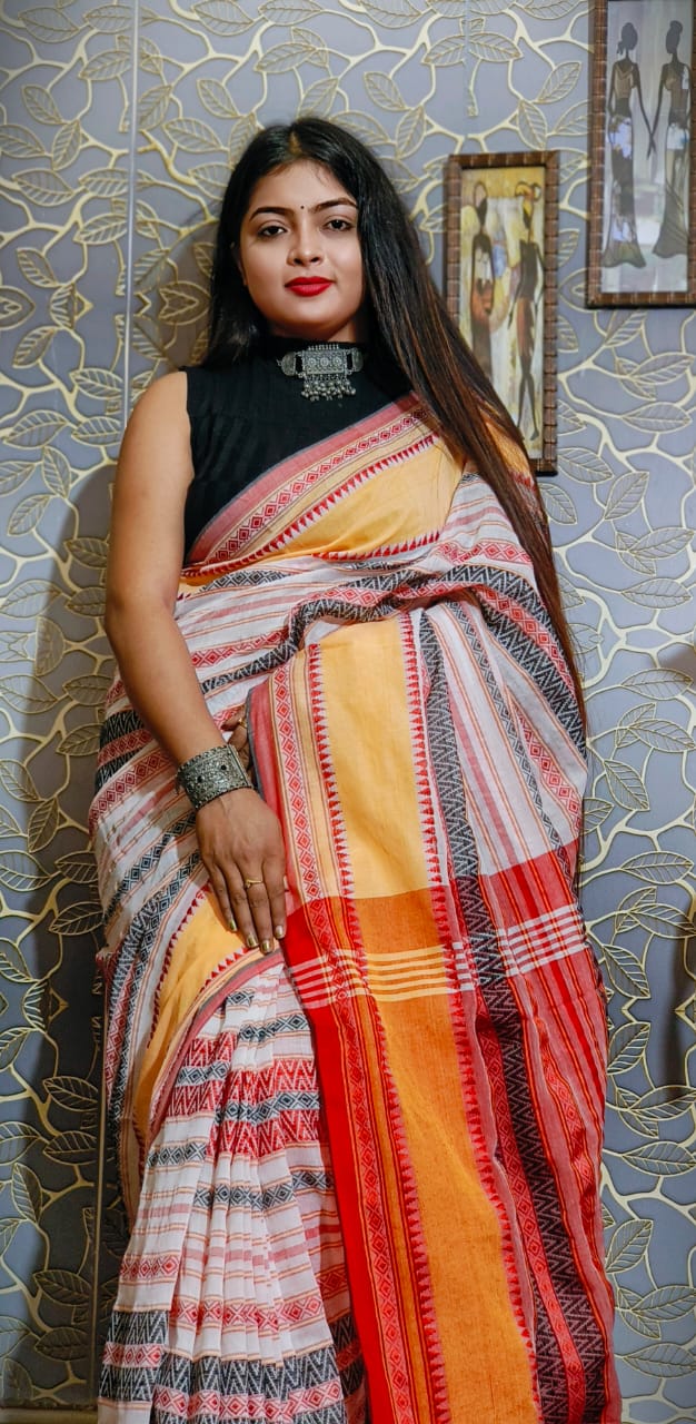 Dhaniakhali Handloom saree
